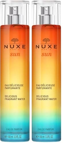 Image of Nuxe Sun Delicious Fragrant Water 100ml, Radiant Summer Body Mist, Captures the Warm Glow of Sun-Soaked Skin, With Iconic Nuxe Sun Scent, Vegan Formula (Pack of 2)