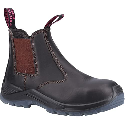 Image of Hard Yakka Banjo Non-Safety Elastic Gusset Boot Female, Brown, 4