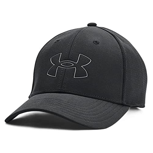 Image of Under Armour Mens 2022 Iso-Chill Driver Golf Cap - Black - One Size