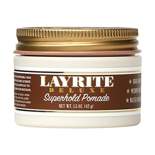 Image of Layrite Superhold Pomade 42g | High Hold | Water Soluble | Medium Shine