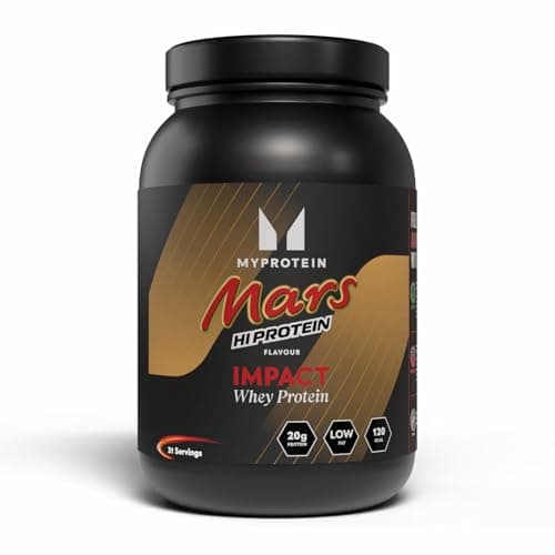 Image of Myprotein Impact Whey Protein – Mars® | Chocolate, Caramel & Malt Flavour Protein Powder | 1 kg (31 Servings) - 20g Protein per Serving | Low Sugar, High-Performance Whey