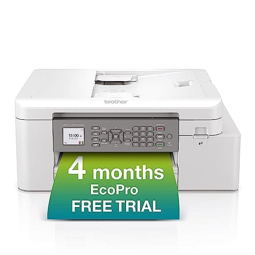 Image of Brother MFC-J4340DWE Inkjet Printer with EcoPro Subscription|Wireless Colour Inkjet Printer | 4in1 (Print/Copy/Scan/Fax) | A4 | 4 mth trial | Automatic ink | Free manufacturers guarantee|UK Plug