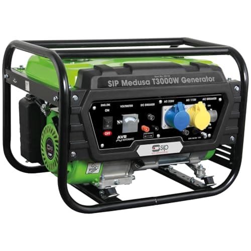 Image of SIP MEDUSA T3000W Petrol Generator 3000W 7hp 212cc 4 Stroke Engine, 15L Fuel Tank