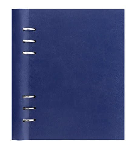 Image of Filofax Clipbook Refillable A5 Notebook - Navy