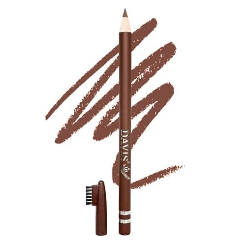 Image of FATASH Waterproof Eyeliner Pencil with Built-in Brush, Smudge-Proof & Long-Lasting Matte Finish Soft Kohl Kajal, Glide-On Formula for Cat Eye & Smokey Bold Looks - Light Brown