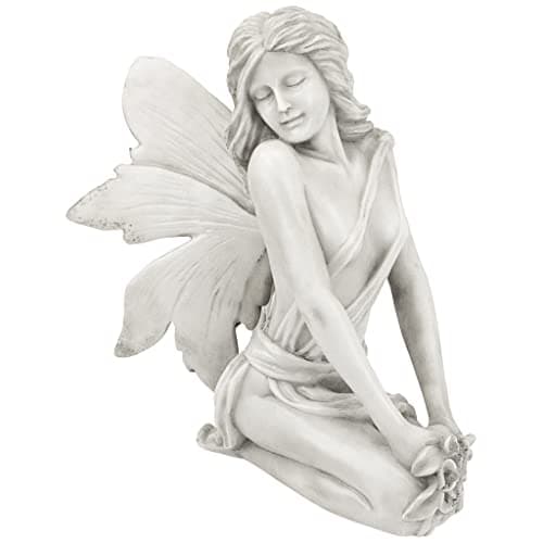 Image of Design Toscano the Enchanted Garden Fairies Sculpture - Colleen