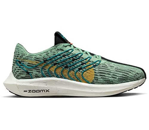 Image of NIKE Pegasus Turbo NN Men Running Trainers DZ4850-300 Green UK9 (EU44)