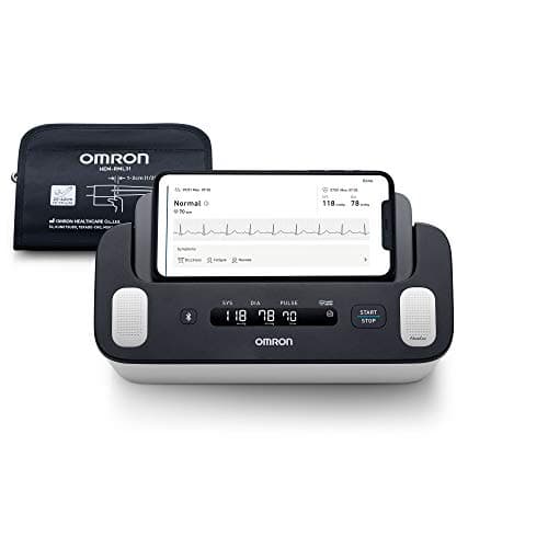 Image of OMRON Complete Upper Arm Blood Pressure Monitor and ECG for Hypertension Monitoring and AFib screening for Home Use - 2-in-1 BP Monitor and ECG Machine with 1 Year OMRON Connect Premium for Free