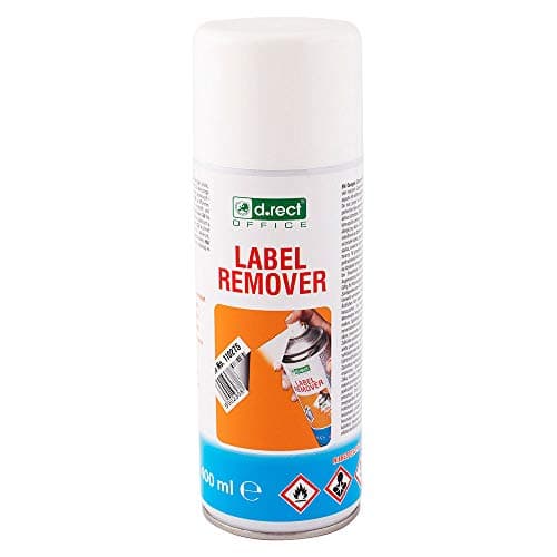Image of D.RECT Adhesive and Label Remover | Label Remover | Adhesive Remover | Sticker Remover | Decal Remover | tag Remover | 400 ml Spray can, 110643