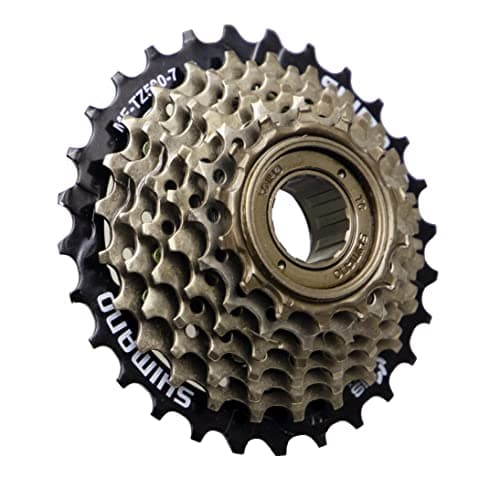 Image of Shimano Bike Freewheel MF-TZ500-7 7 Speed Bike Screw-On Freewheel 14-28T FREEWHEEL