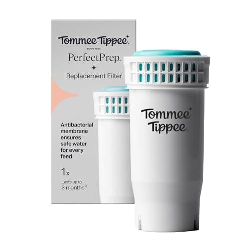Image of Tommee Tippee Perfect Prep Replacement Filter, Pack of 1, Compatible with All Perfect Prep Machines, Antibacterial Filter Removes Bacteria, Impurities and Contaminants