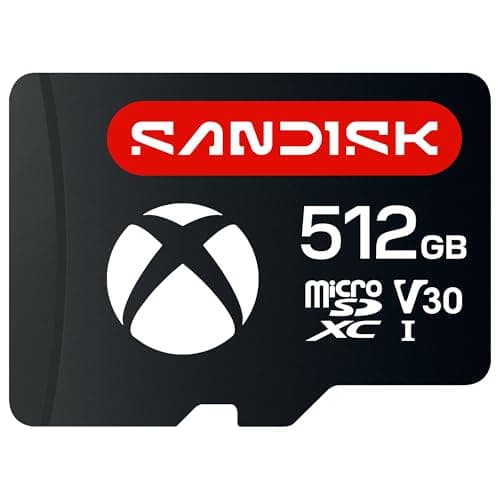 Image of SANDISK microSD Card for ROG Xbox Ally (X) 512GB, Officially Xbox licensed (read speeds up to 200MB/s, write speeds up to 140MB/s)