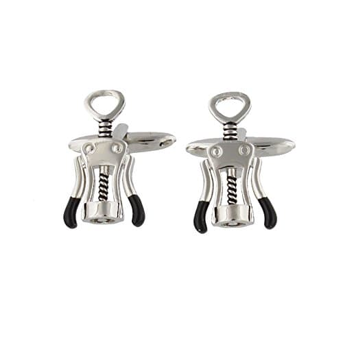 Image of Harvey Makin Corkscrew Cufflinks