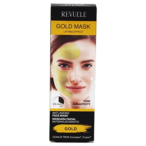 Image of Revuele - Anti Age Active Tone & Elasticity Face Gold Mask - 80ml