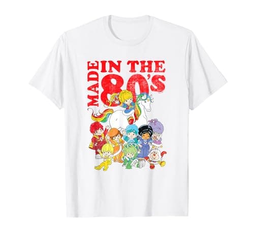 Image of Rainbow Brite Made In The 80's Distressed Group Shot T-Shirt