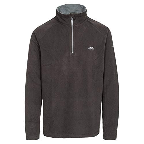 Image of Trespass Mens Blackford Microfleece (L) (Black)