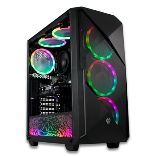 Image of XUM Legend Gaming PC: AMD Ryzen 5 5500, RTX 2070 Super, 16GB RAM, 1TB HDD + 512GB NVMe SSD, 700W PSU, aRGB Lighting, WiFi, Windows 11 Home Desktop