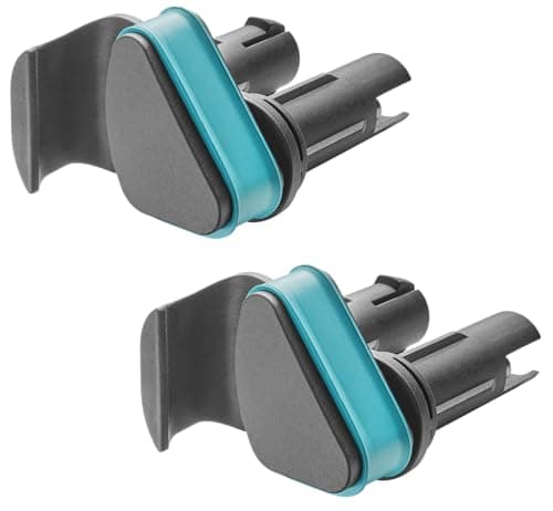 Image of Gardena Handle Holder Flex: Tool holder for two conventional handles and tools, extension for Tool Rack Flex, can be connected as necessary, made from recycled materials, 2 units (3508-20)