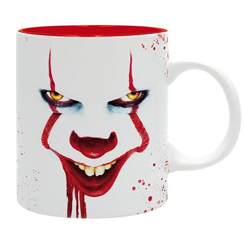 Image of ABYSTYLE I.T Pennywise & Balloons Ceramic Novelty Coffee & Tea 320ml / 11oz Mug