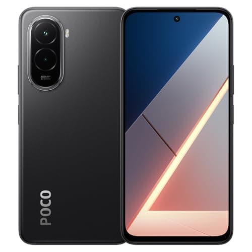Image of XIAOMI Poco M7 4G Smartphone 6GB + 128GB Massive 7000mAh Battery 6.9 Inches FHD+ Display 144Hz AdaptiveSync Refresh Rate Powerful Snapdragon 685 Clear 50MP AI Dual Camera, with Charge (Black)