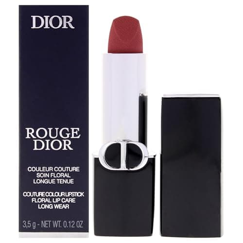 Image of Rouge Dior Couture Velvet Lipstick - 625 Mitzah by Christian Dior for Women - 0.12 oz Lipstick (Refillable)