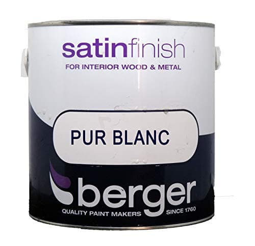 Image of Berger 750ML Quick Dry Satin Brilliant White