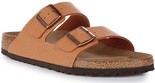 Image of Birkenstock Leather sandals nubuck Arizona Birko-Flor