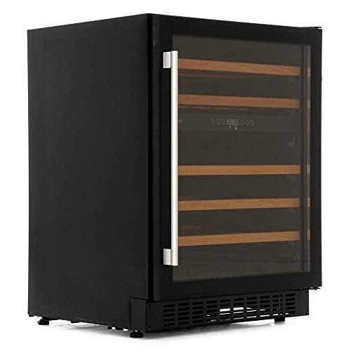 Image of FWC604BL 60cm Dual Zone Freestanding Under Counter Wine Cooler, 400044391