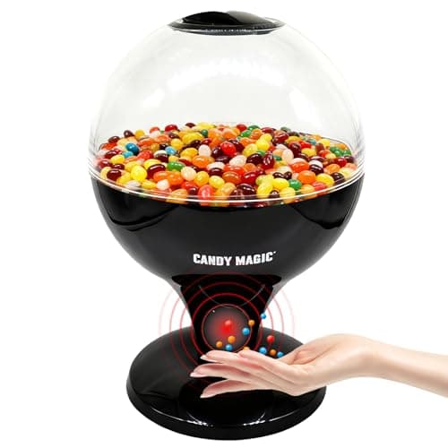 Image of Gonetre Party Motion Activated Candy Dispenser Containers, Automatic Sensor Vintage Bubble Gum Candy Gumball Machine, Sweet Dispenser, Novelty Sweet Jar Birthday Gift For Girls, Gift For