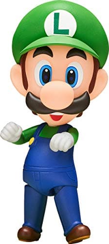 Image of Nendoroid Super Mario Luigi Non-Scale Plastic Painted Action Figure Secondary Resale