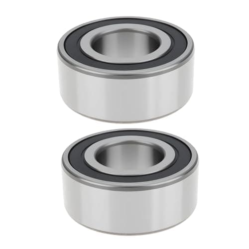 Image of EMSea 2pcs 3205-2RS Double-Row Angular Contact Ball Bearing 25x52x20.6mm for Electric Motors Machine Tool Spindles