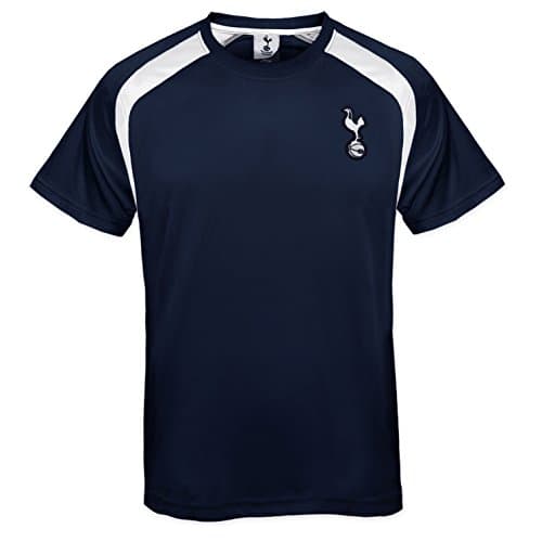 Image of Tottenham Hotspur FC Official Gift Boys Poly T-Shirt Navy 10-11 Years LB