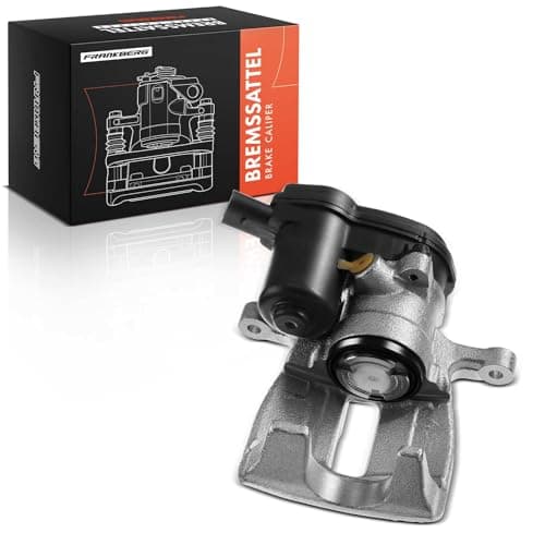 Image of Frankberg Brake Caliper Disc Brake with Electric Rear Left Compatible with A4 8K2 B8 1.8L-3.2L 2011-2015 A5 8T3 1.8L-3.0L 2011-2017 Replace# 8K0615403E