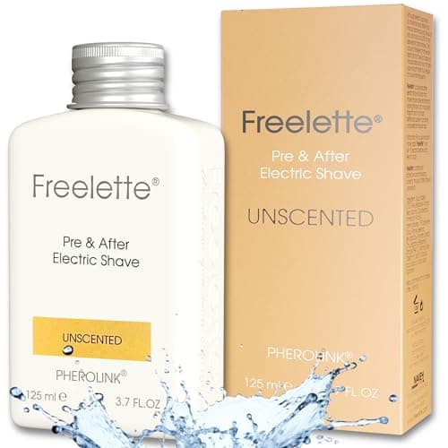 Image of Pre Electric Shave After Shave Lotion Cream - Best For Close Shave - Smooth Irritation Free Shaving - Shooting and Mousturising Balm. Pherolink