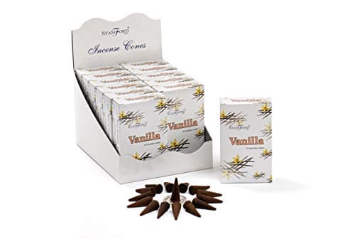 Image of Stamford Vanilla Incense Cones, 15 Cones x 12 Packs