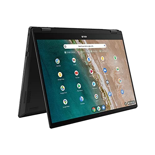 Image of ASUS Laptop Chromebook Flip CX5601FBA 16" Full HD 300nits 144Hz Laptop (Intel i5-1235U, 8GB RAM, 256GB PCIe 3.0 SSD, Google Chrome OS), Mineral Grey