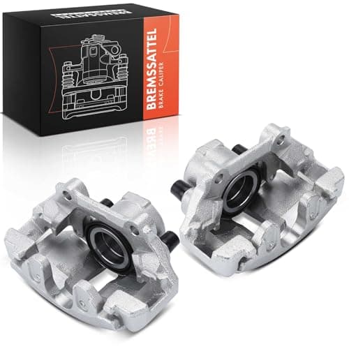 Image of Frankberg 2x Brake Caliper Disc Brake Front Left Right Compatible with Bracket (hole spacing 94mm) Pass.a.t Pass.a.t Variant A4 A6 Replace# 4B0615123