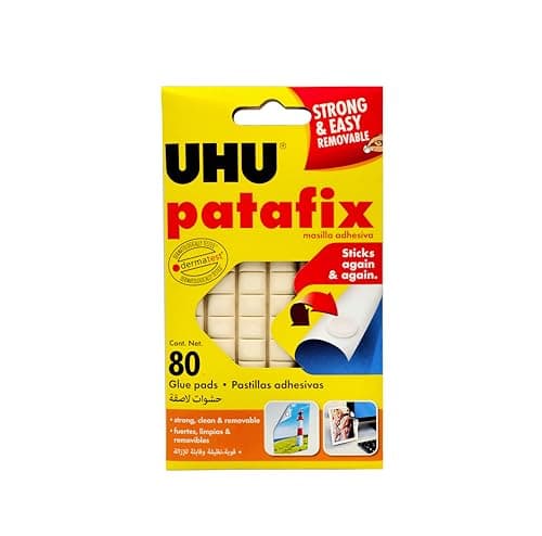 Image of UHU PATAFIX WHITE 80 PADS BLISTER