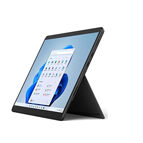 Image of Microsoft Surface Pro 8 - 13 Inch 2-in-1 Tablet PC - Black - Intel Core i5, 16GB RAM, 256GB SSD - Windows 11 Home - Device only, 2021 model (Renewed)