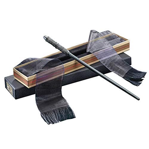 Image of The Noble Collection Professor Snape Wand in Ollivanders Wand Box - 13 inch long - Harry Potter Film Set Movie Props Wands