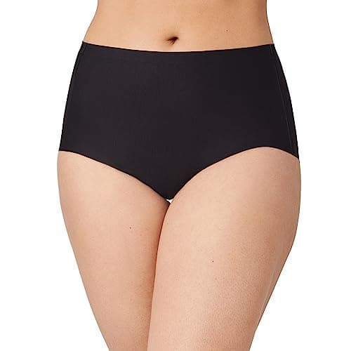 Image of Wacoal Women's Body Base Brief Panty, Black, Small