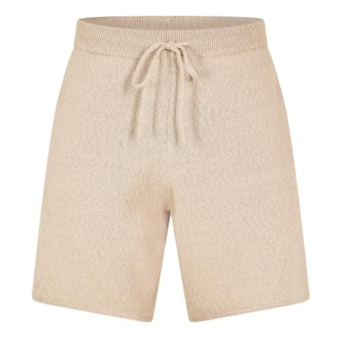 Image of Jack Wills Mens Knitted Shorts Beige S