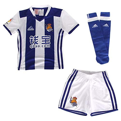 Image of adidas Boy's Real Sociedad 215/16 Football kit Outfit, White, 1-2 Years (92)