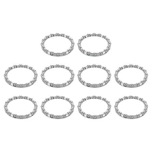Image of sourcing map Bicycle Crank Ball Bearing 3/16Inch (4mm) x 16 Balls, 6pcs Replacement Ball Bearings for Bottom Bracket Bearings Bike Wheel Frame Bearing Repair