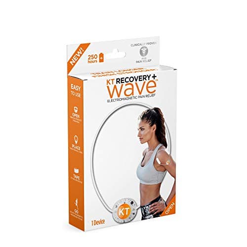 Image of KT Tape KT Recovery+ Wave Electromagnetic Pain Relief Device, Green, 1 Count (Pack of 1)