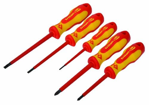 Image of C.K T4729 Triton XLS 1000V Screwdriver Set SL/PZ (5 Pieces)