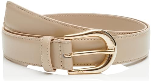 Image of BOSS Women's Carol-st-g_sz30 Belt, 277light Beige, UK 44