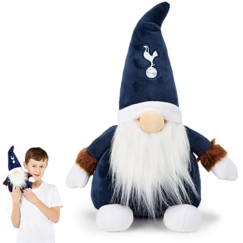 Image of The Gift Scholars Tottenham Hotspur FC Gonk Gnome (33cm Tall) Spurs Officially Licensed Football Soft Toy Plush, Ideal for Adults Kids