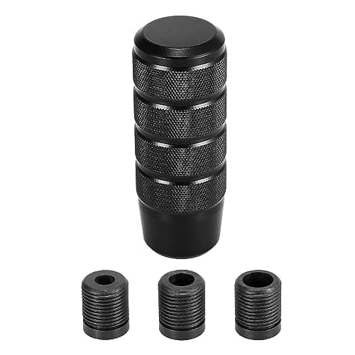 Image of X AUTOHAUX Car 9.5cm Shift Knob Stick Gear Shift Manual Transmission Set Black
