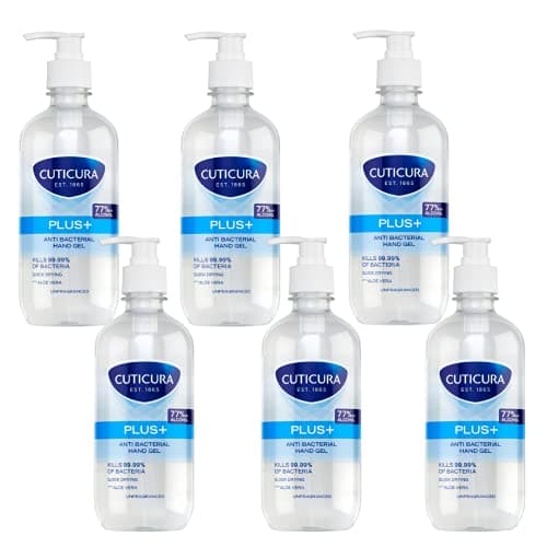 Image of Cuticura Original Anti-Bacterial Hand Gel 500 ml | Pack of 6 x 500ml